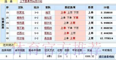 中国体育彩票2026世界杯：竞彩投注组合全攻略
